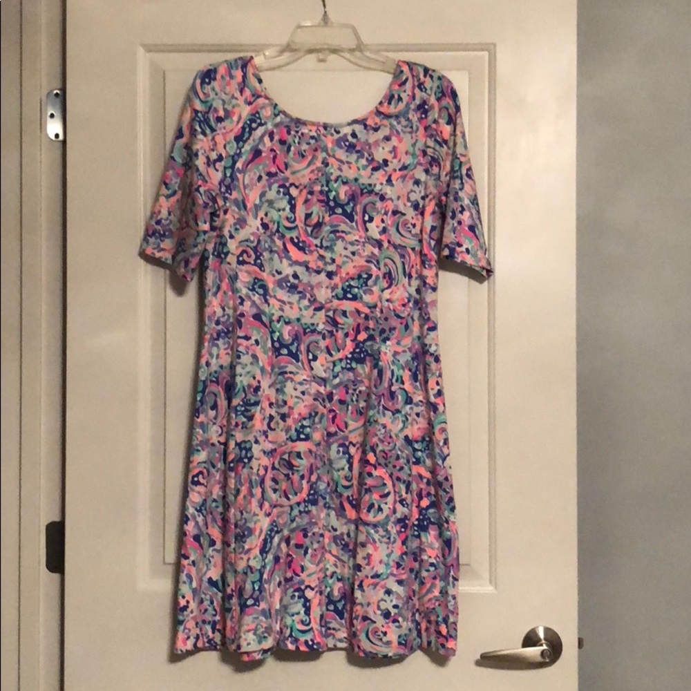 NWOT Lilly Pulitzer flared cotton dress